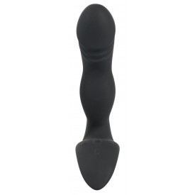 Черный перезаряжаемый вибростимулятор простаты Rechargeable Prostate Stimulator