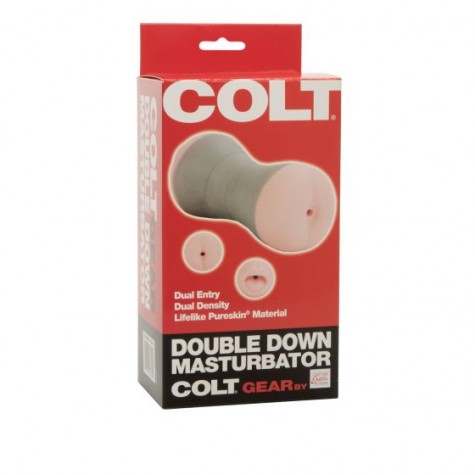 Двусторонний мастурбатор COLT Double Down Masturbator