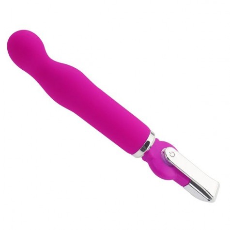 Розовый вибратор ALICE 20-Function G-Spot Vibe - 18 см.